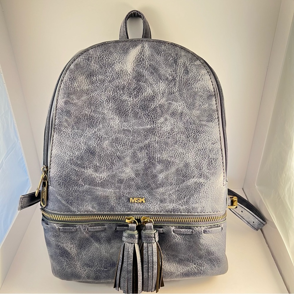 3/$30 MSK Vegan leather backpack